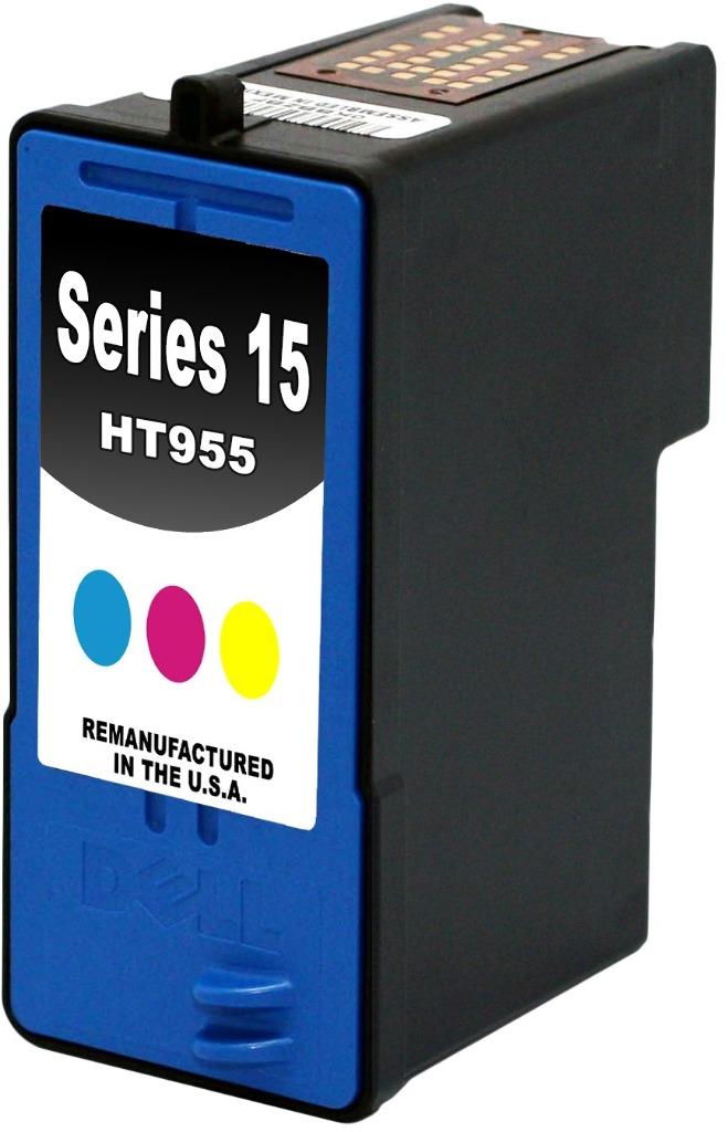 Remanufactured Dell Series 15 (HT955) Color Ink Cartridge