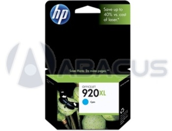 Genuine HP920XL (CD972AN) Cyan Ink Cartridge