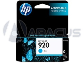 Genuine HP 920 (CH634AN) Standard Cyan Ink Cartridge