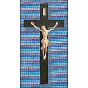 8" Moulded Crucifix