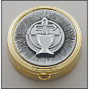 Pewter Chalice 28-Host Pyx