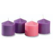 Advent Pillar Candle Set