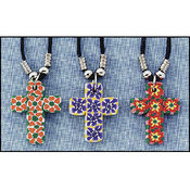 Clay Cross Necklace Asst