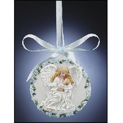 Boy Guardian Angel Crib Medal