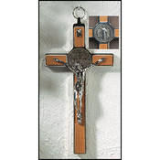 8" St Benedict Crucifix