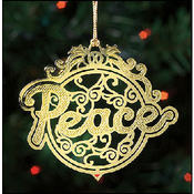 Peace  Ornament