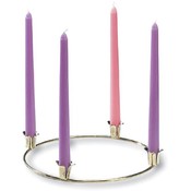 10"  4 Piece Advent Taper Candle Set