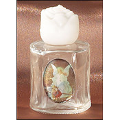 Guardian Angel Glass Holy Water Bottles