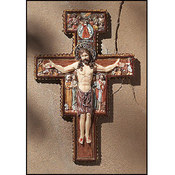 San Damiano Crucifix Plaque