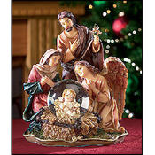 Nativity with Water Globe