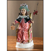 Ni&ntilde;o de Atocha Statue with Glass Eyes