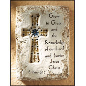Grow in Grace Wall Plaque