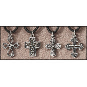 Cross Pendant on Cord