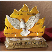 Come Holy Spirit Votive Holder