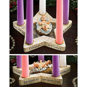 Star Shaped Advent Wreath