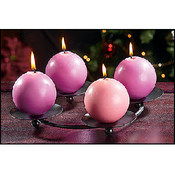 Wrought Iron Advent Wreath