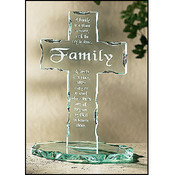 Family Standing Cross