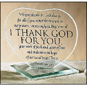 I Thank God for You Heart Stand
