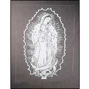 Our Lady of Guadalupe Rear Window Static Decal