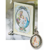 Holy Family Prayer Pamphlet with Medal