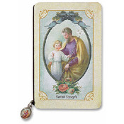 St Joseph Prayer Pamphlet with Medal