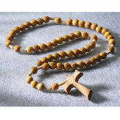 Tau Cross Cord Rosary