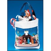 Canvas Nativity Tote Bags