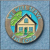 We Will Serve the Lord Pin