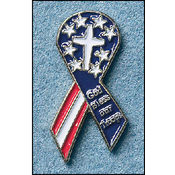 God Bless Our Troops Pin