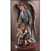 7 1/2" Guardian Angel Statue