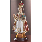 8" Infant of Prague Statue
