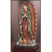8"  Our Lady of Guadalupe Statue