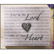 Trust in the Lord With All Your Heart Canvas Wall