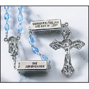 The Mysteries Rosary - Sapphire