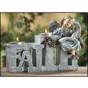 Faith Angel Candleholder