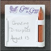 Grow in Grace Visor Clip Note Holder