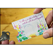Floral Wallet Keyholder