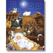 Jesus in Manger Advent Calendar