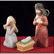 Three Piece Nativity Set