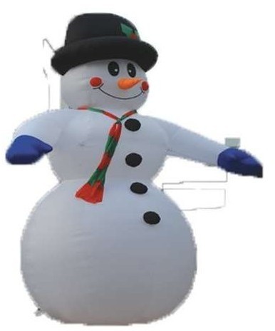 20 foot tall blow up snowman