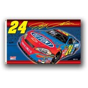 Jeff Gordon #24 Two Sided 3' x 5' Flag