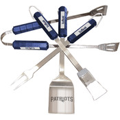 NFL BBQ &amp; Grilling Sets - New England Patriots