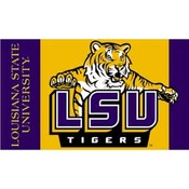 Louisiana State Tigers Car Flag