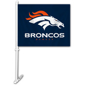Denver Broncos - 2-Sided Car Flags