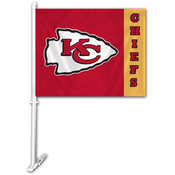 Kansas City Chiefs - 2-Sided Car Flags