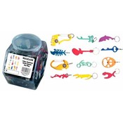 144pc Aluminum Bottle Opener/Key Ring