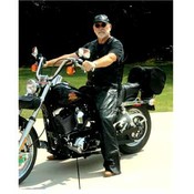 Buffalo Leather Motorcycle Chaps