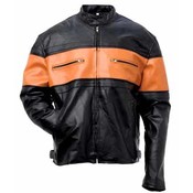 Men's Pebble Grain Leather Jacket