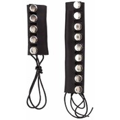  12 Piece Set Leather Ponytail Wrap(Case...