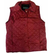 Mountain Women's Dark Red Quilted Vest
